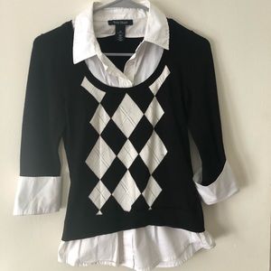 white house black market blouse